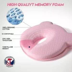 Cómo Elegir la Mejor Almohada Para Bebé Memory Foam Prevenir Cabeza Plana