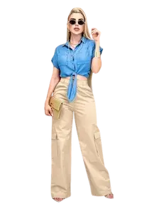 Blusa Corta Algodón Orgánico