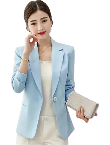 Blazer casual slim fino fit para mujer