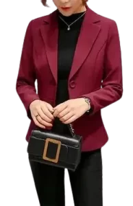 Blazer dama casual slim fino fit blazer