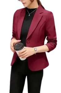 Blazer dama casual slim fino fit blazer1