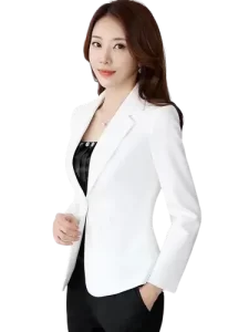 Blazer slim fino fit mujer