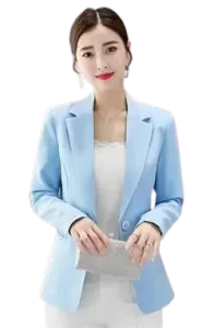 Blazer slim fino fit mujer senora blazer