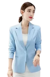 Blazer slim fino fit mujer senora blazer_1