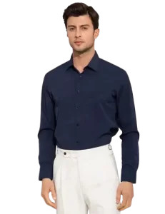 Camisa caballero material reciclado slim fit sin arrugas casey kevin