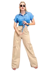 Blusa Corta Calidad Premium Algodón Orgánico