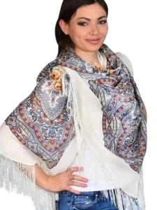 Chalmantón Hada De Lila 100% Lana Merina natural
