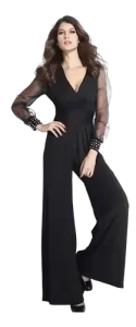 vestidos ecologico elegante palazzo