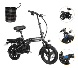 Bicicleta eléctrica plegable Honey Whale S6-S rodada 14