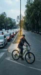 Neon ETRAIL-8: bicicleta eléctrica con 21 velocidades ciudad y caminos irregulares