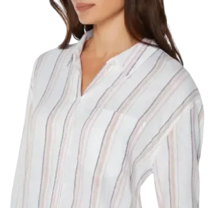 Camisa de lino con botones GAP
