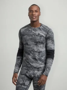 Playera térmica Odlo Whistler Eco de poliéster reciclado para hombre