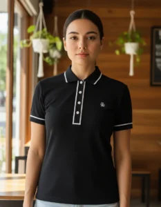 Polo Veronica Original Penguin para Mujer con 95% Algodón Orgánico Declarado