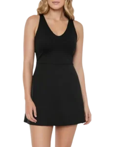 Vestido GapFit Active Tank Dress con 92% poliéster reciclado