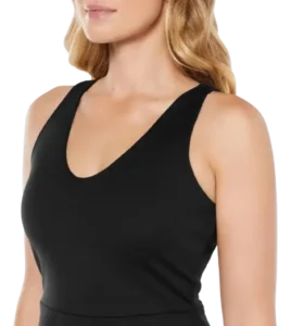 Vestido GapFit Active Tank Dress con 92% poliéster reciclado D