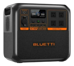 Bluetti Estación De Energía Portátil Ac180p 1800w/1440wh